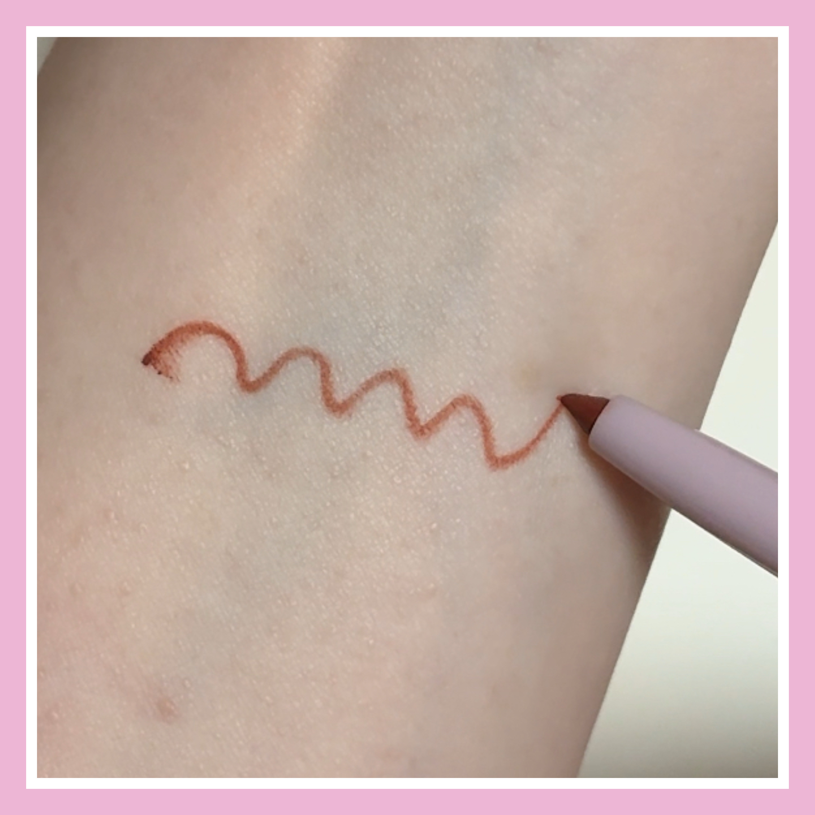 &.Wチャーム　アイライナー/DAISO/ペンシルアイライナーを使ったクチコミ（2枚目）