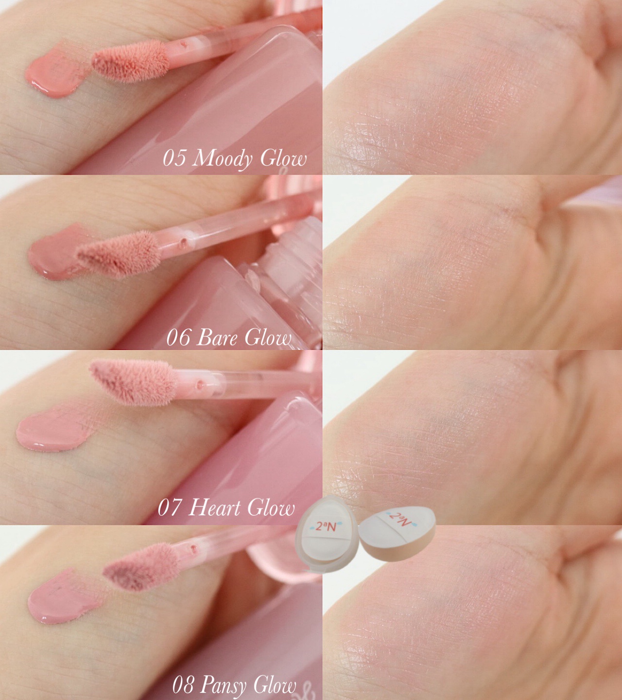 ハートウェアリングリキッドチーク/2aN/リキッドチークを使ったクチコミ（3枚目）