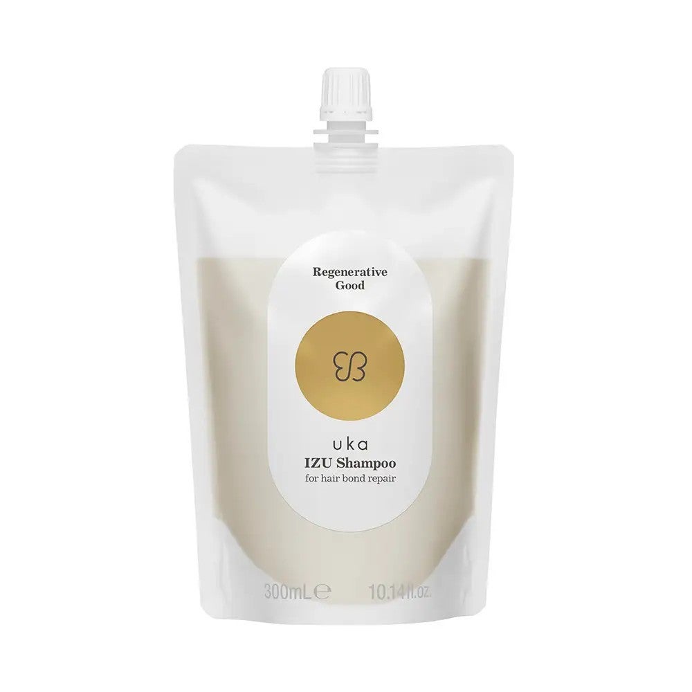 uka IZU Shampoo/Conditioner for hair bond repair シャンプー スパウト付きリフィル(300ml)