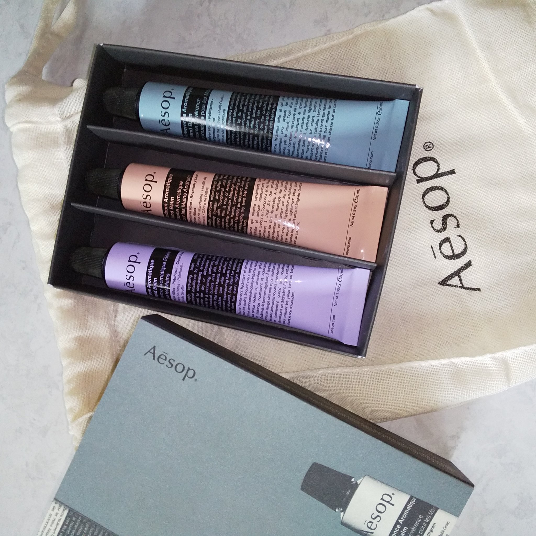 エレオス アロマティック ハンドバーム/Aesop/ハンドクリームを使ったクチコミ（3枚目）