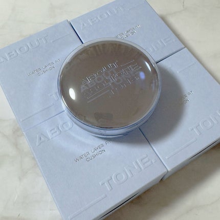 ウォーターレイヤーフィットクッション/ABOUT TONE/クッションファンデーションを使ったクチコミ(1枚目)