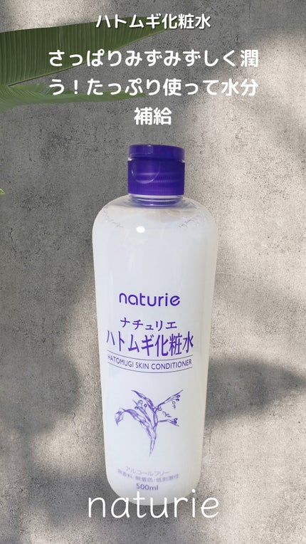 ハトムギ化粧水(ナチュリエ スキンコンディショナー R )/ナチュリエ/化粧水を使ったクチコミ(1枚目)