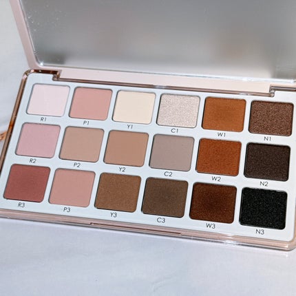 EYE SCULPT TEXTURE AND TONE EYESHADOW PALETTE/Natasha Denona/アイシャドウパレットを使ったクチコミ(4枚目)