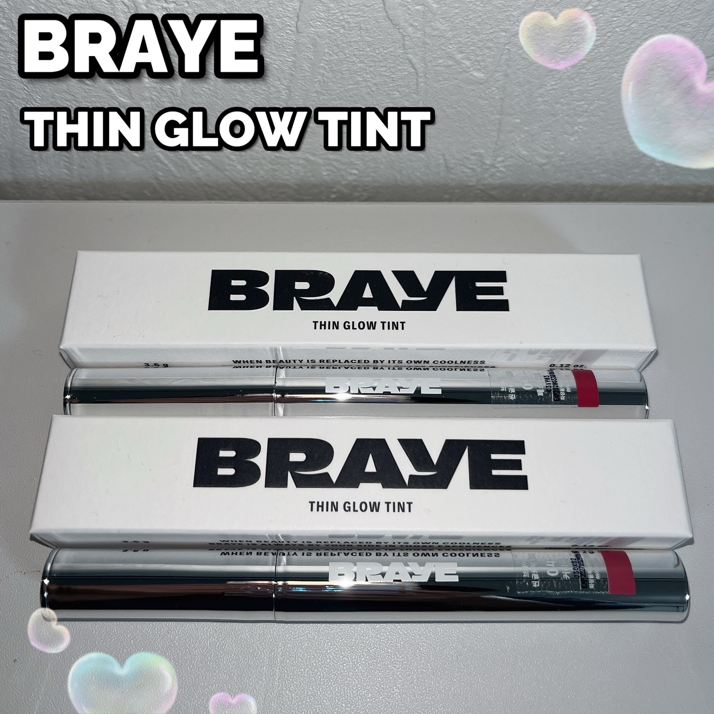 THIN GLOW TINT/BRAYE/口紅を使ったクチコミ（2枚目）