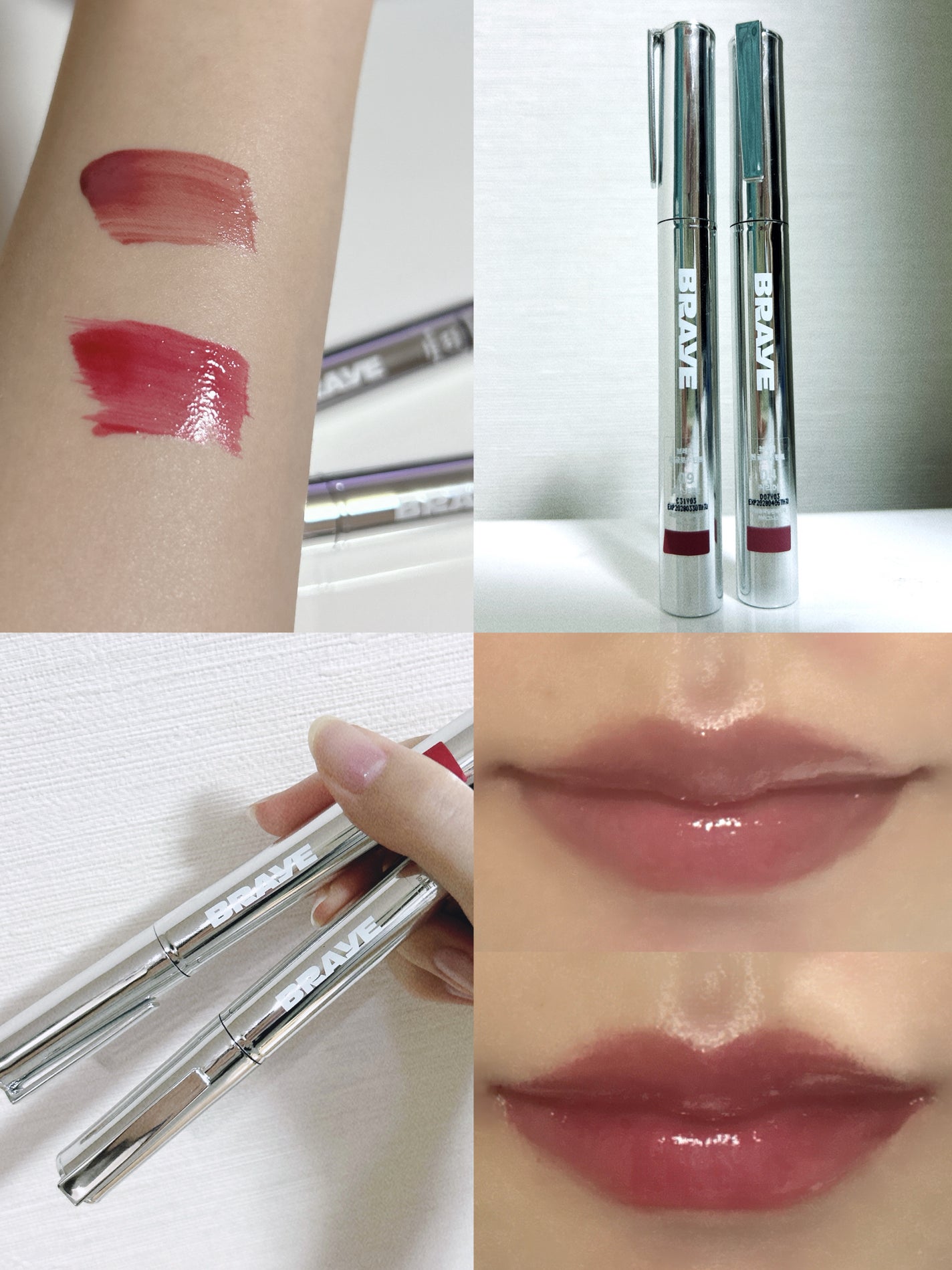 THIN GLOW TINT/BRAYE/口紅を使ったクチコミ(3枚目)