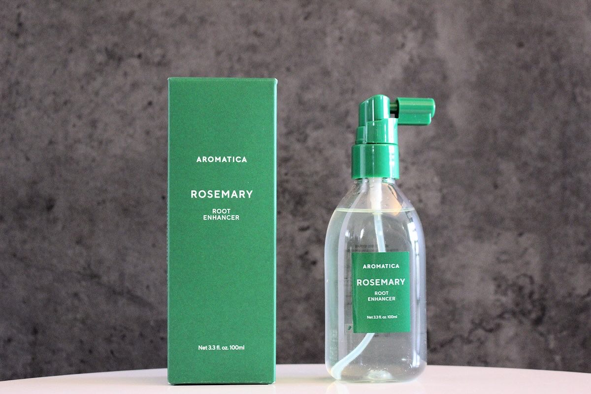 ローズマリールートエンハンサー/AROMATICA/頭皮ローションを使ったクチコミ（1枚目）