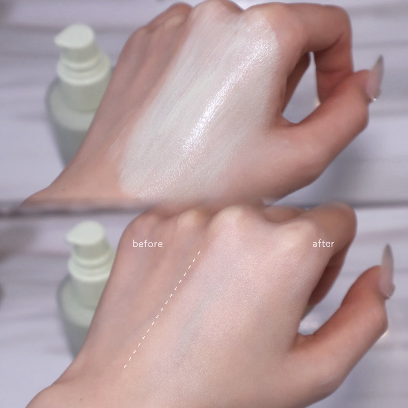 ピメル あざむきベース グリーン/pdc/化粧下地を使ったクチコミ(2枚目)