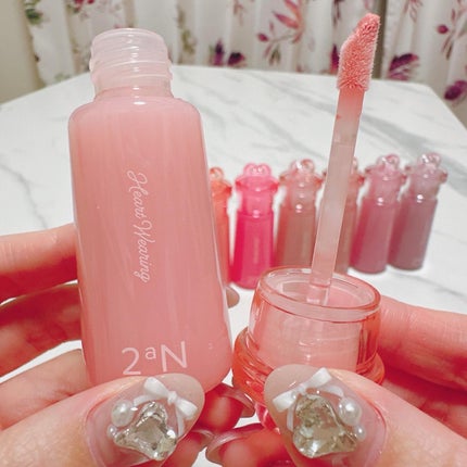 ハートウェアリングリキッドチーク/2aN/リキッドチークを使ったクチコミ(2枚目)