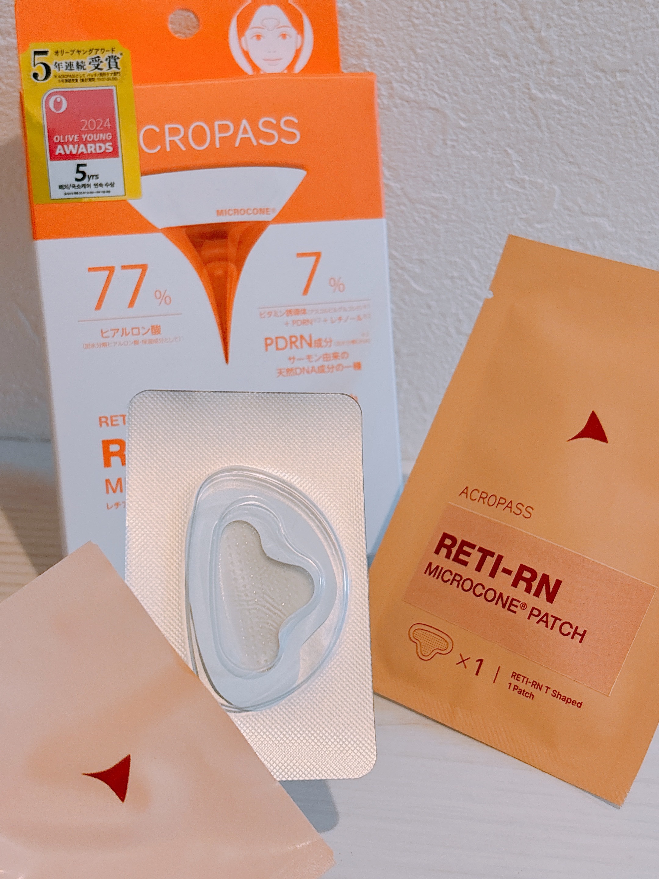 レチアールエヌ Tパッチ/ACROPASS/シートマスク・パックを使ったクチコミ（1枚目）