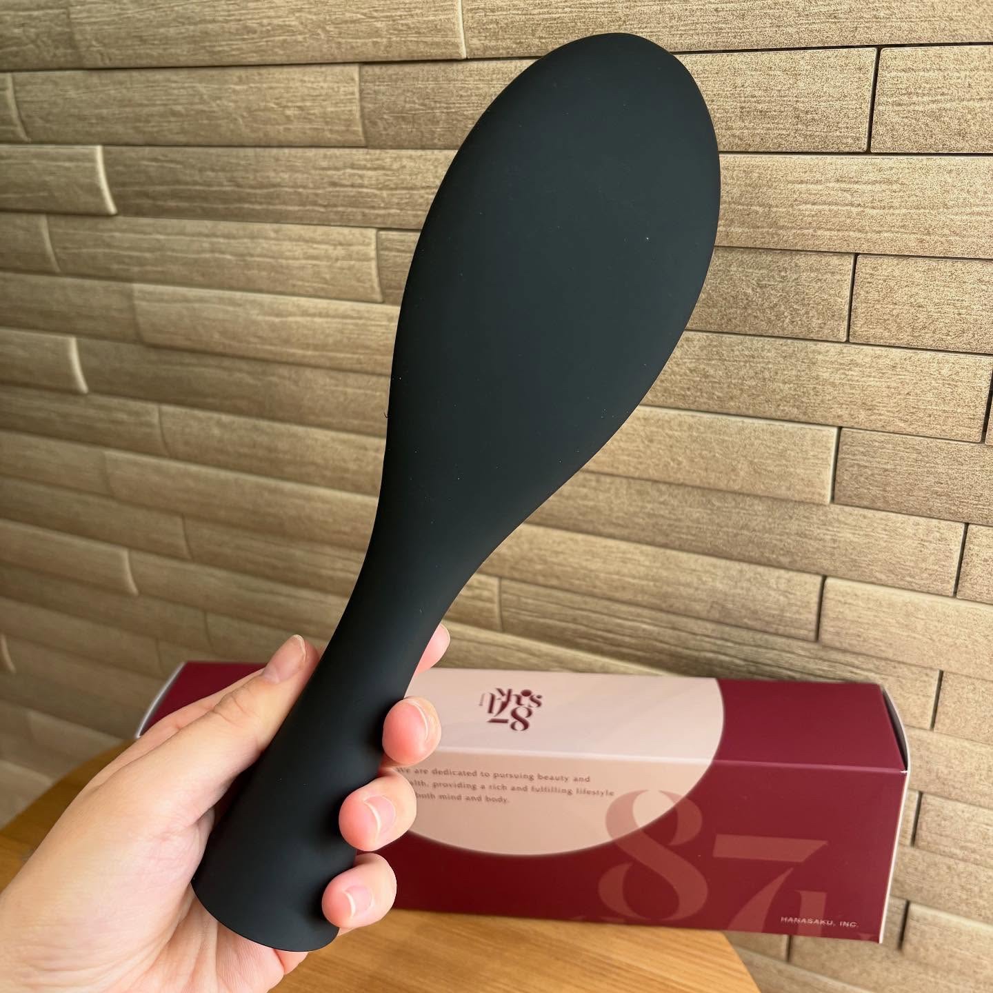 87saku ハナサク デタングリングブラシ/87saku/ヘアブラシを使ったクチコミ（3枚目）