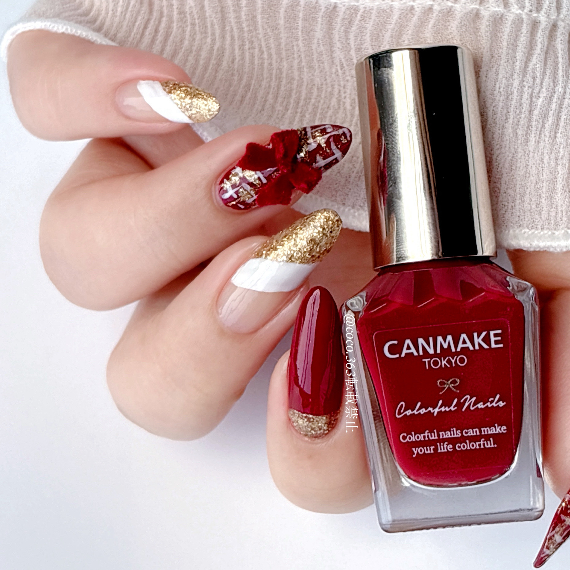 冬ネイルのネイルデザイン | カラフルネイルズ｜キャンメイク -キャン