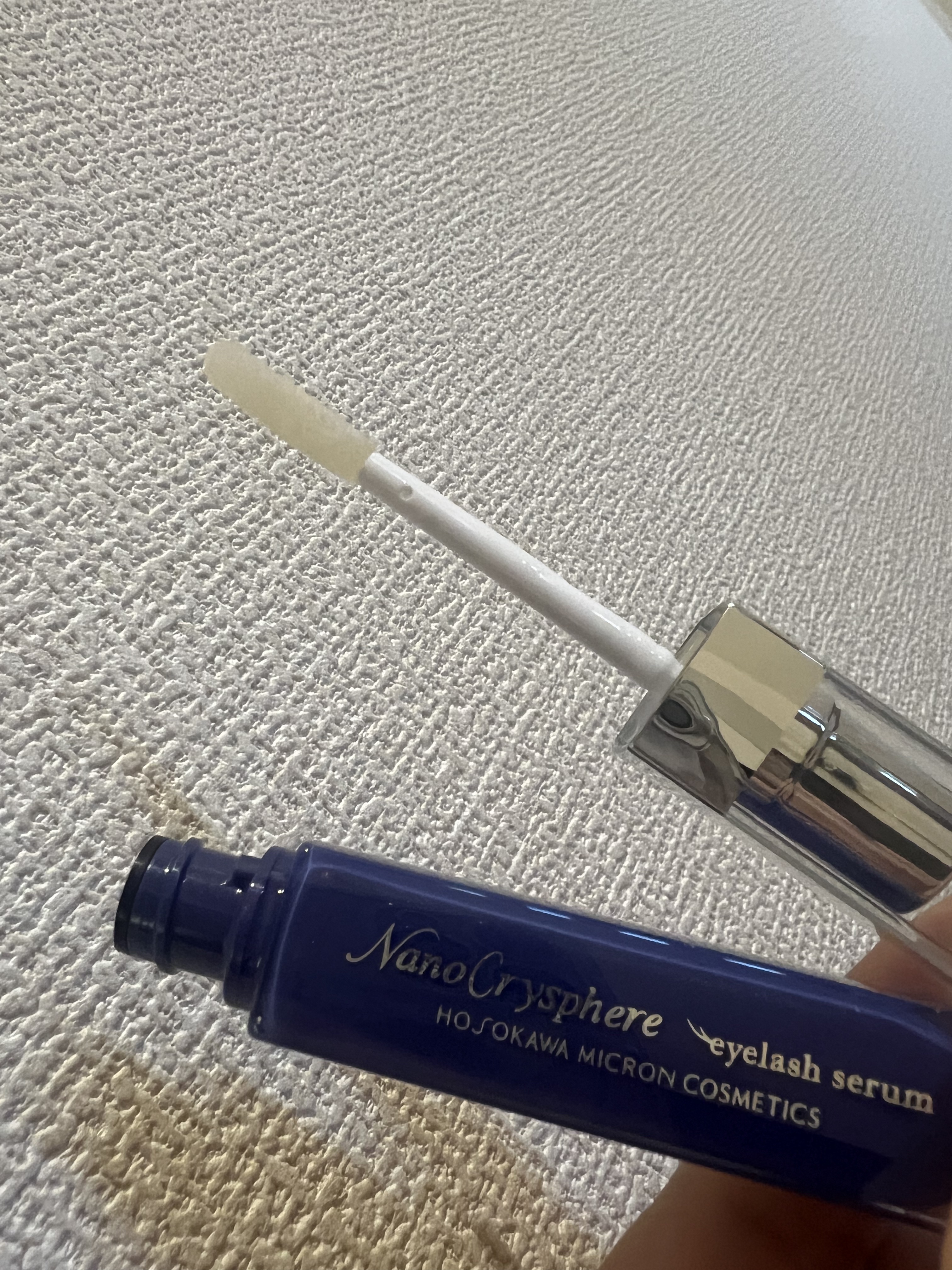 ナノクリスフェアアイラッシュセラム/ナノクリスフェア/まつげ美容液を使ったクチコミ（1枚目）