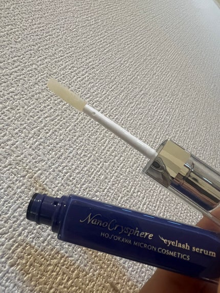 ナノクリスフェアアイラッシュセラム/ナノクリスフェア/まつげ美容液を使ったクチコミ(1枚目)