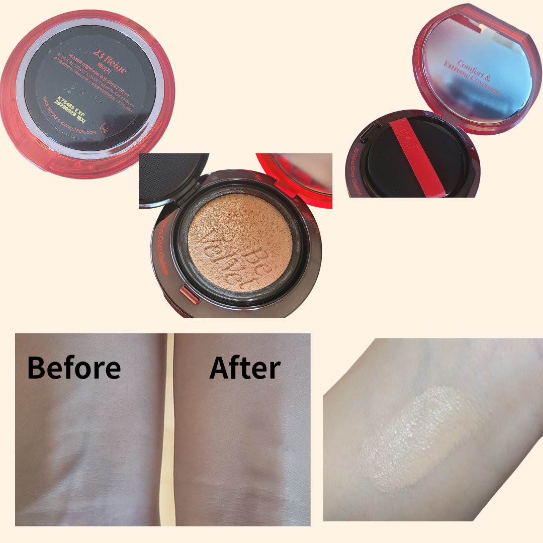 ビーベルベットカバークッション/espoir/クッションファンデーションを使ったクチコミ（3枚目）