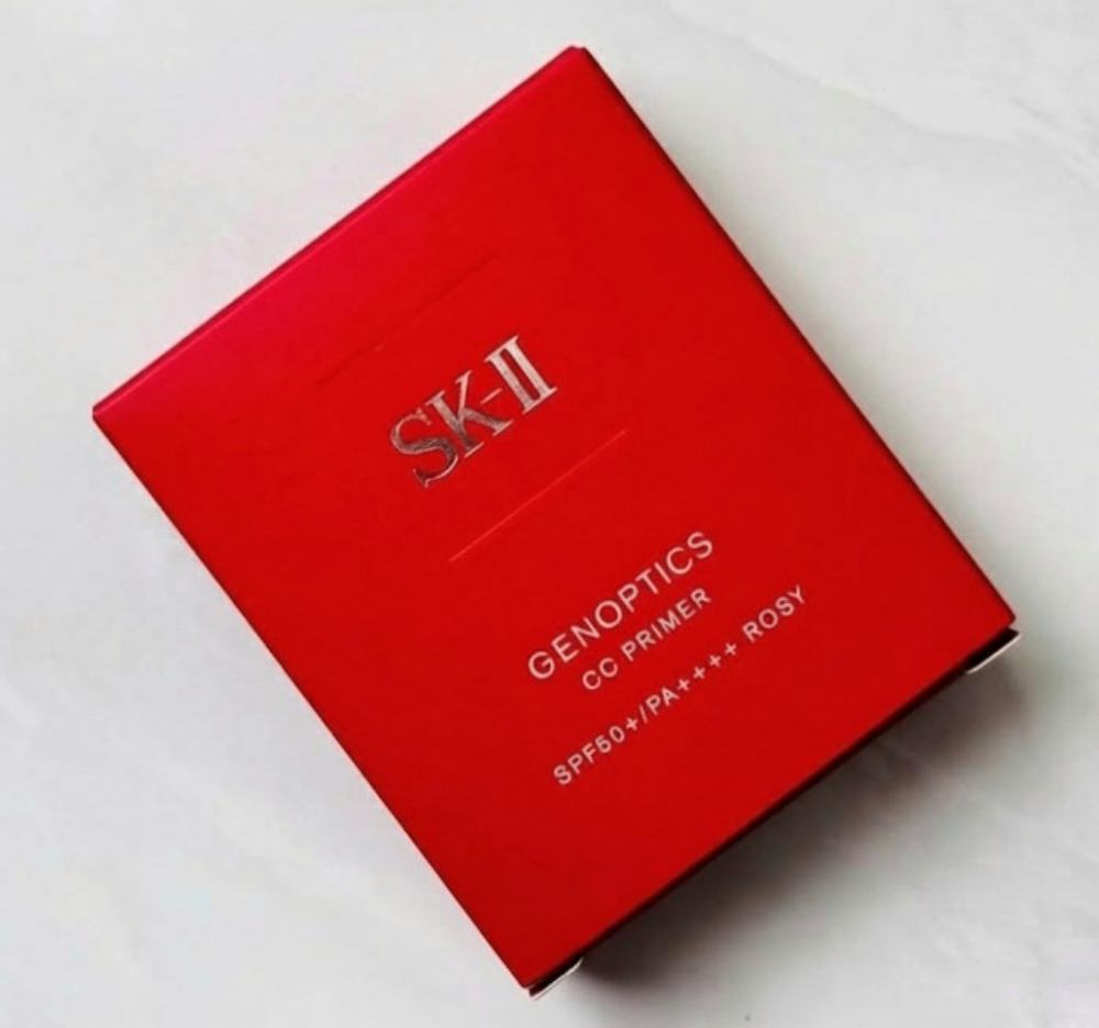 SK-II ジェノプティクス CC プライマー ロージー ピンク/SK-II/CCクリームを使ったクチコミ（3枚目）