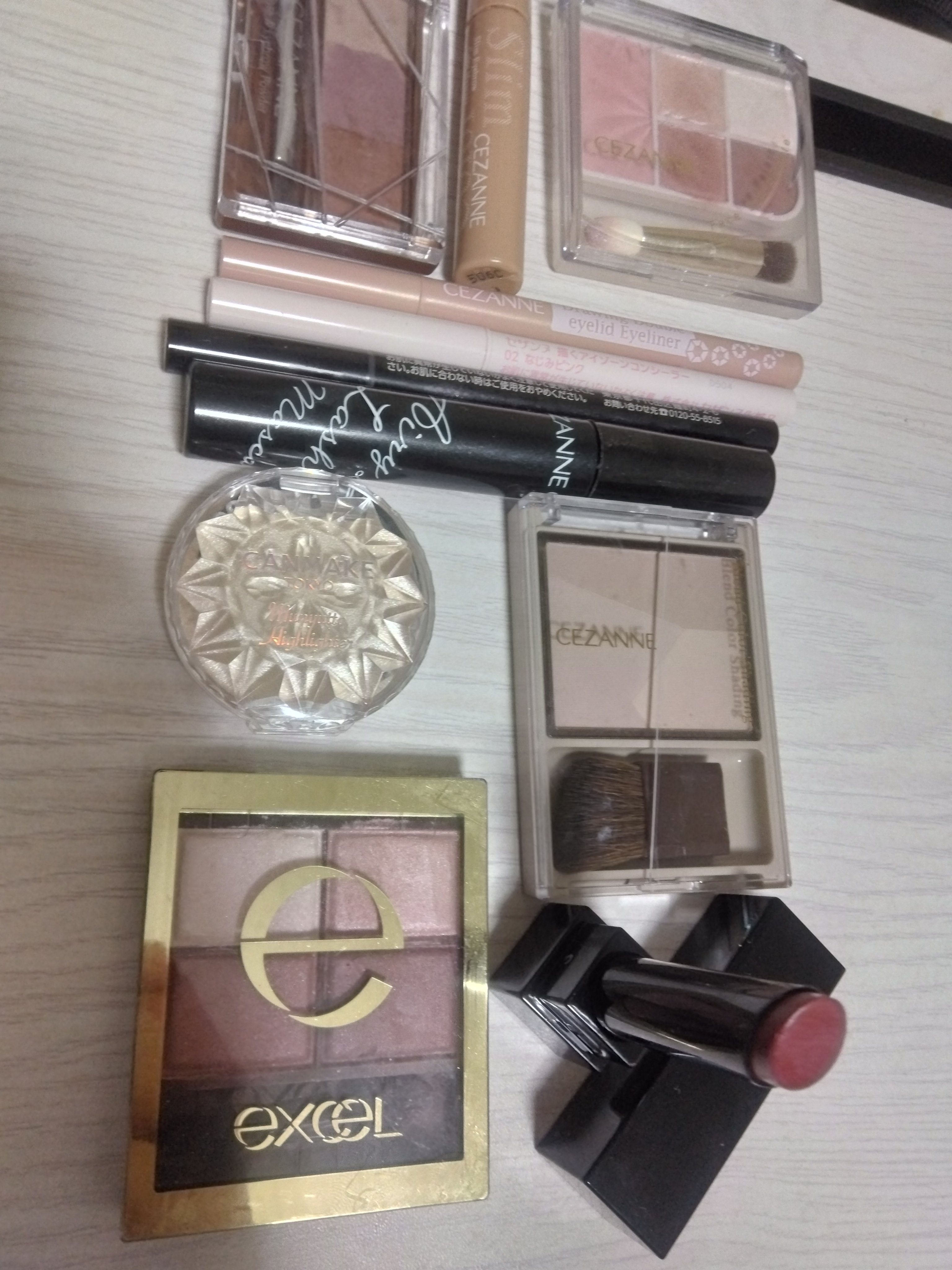 スキニーリッチシャドウ/excel/アイシャドウパレットを使ったクチコミ（1枚目）