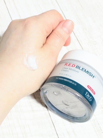 レッドブレミッシュ クリアモイスチャークリーム/Dr.G/フェイスクリームを使ったクチコミ(2枚目)