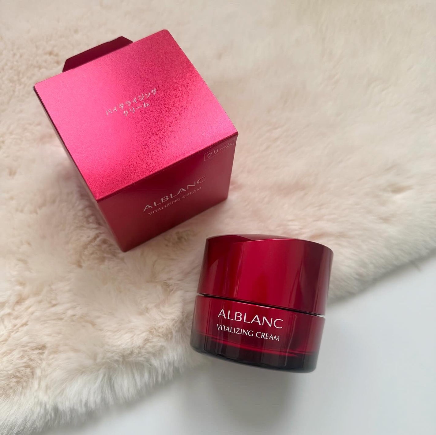 バイタライジングクリーム/ALBLANC/フェイスクリームを使ったクチコミ(4枚目)