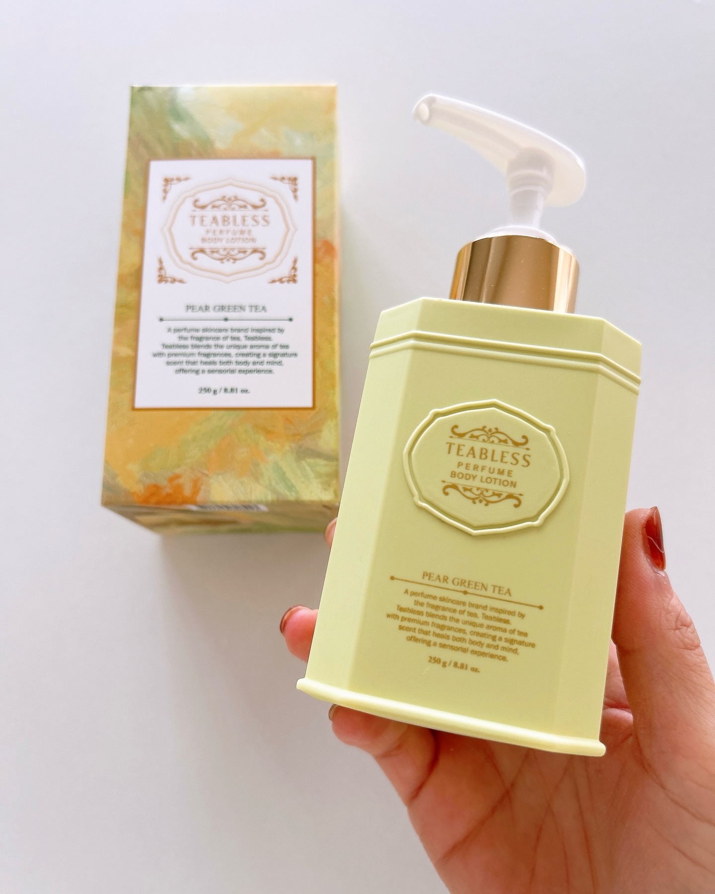 アクアアールグレイティーパフュームボディローション/TEABLESS/ボディローションを使ったクチコミ（2枚目）