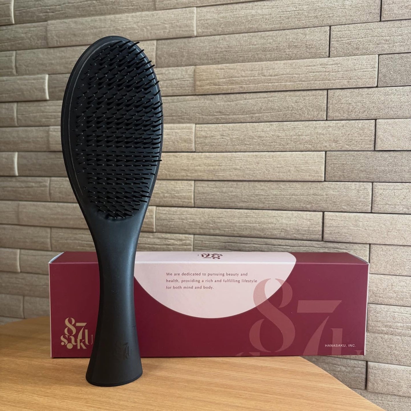 87saku ハナサク デタングリングブラシ/87saku/ヘアブラシを使ったクチコミ(1枚目)