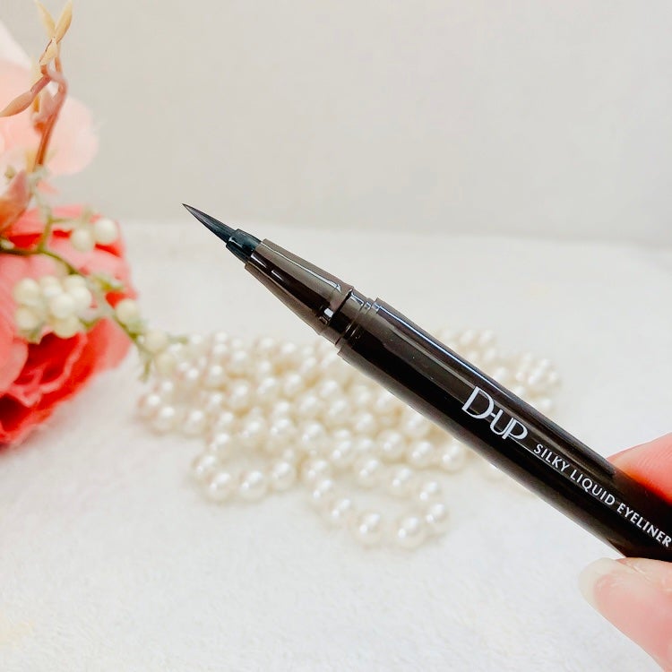 シルキーリキッドアイライナーWP/D-UP/リキッドアイライナーを使ったクチコミ(3枚目)