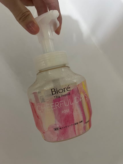 ビオレ ザ ハンド 泡ハンドソープ 朝の摘みたてローズの香り/ビオレ/ハンドソープを使ったクチコミ(1枚目)