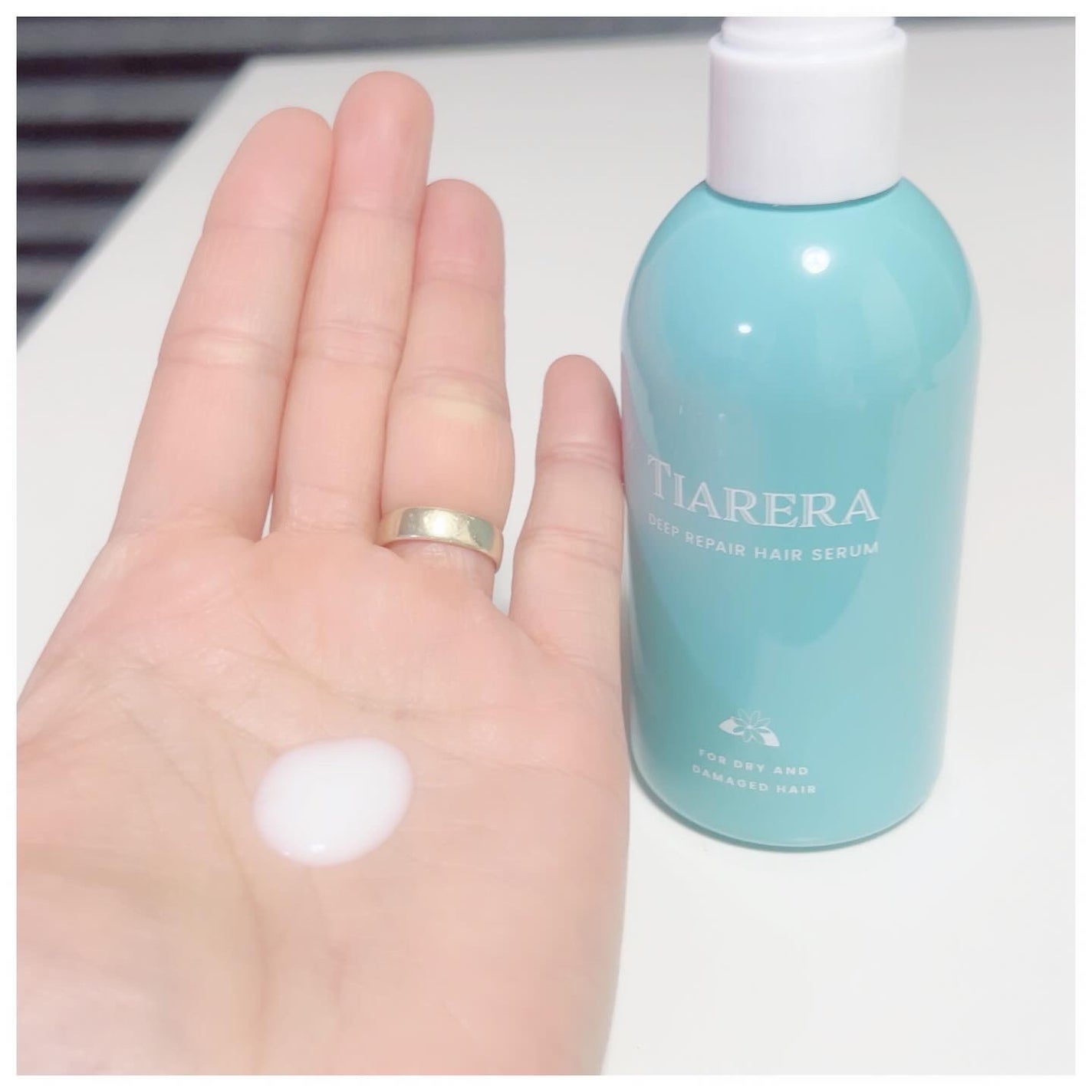 ディープリペアヘアセラム/TIARERA/ヘアオイルを使ったクチコミ(3枚目)