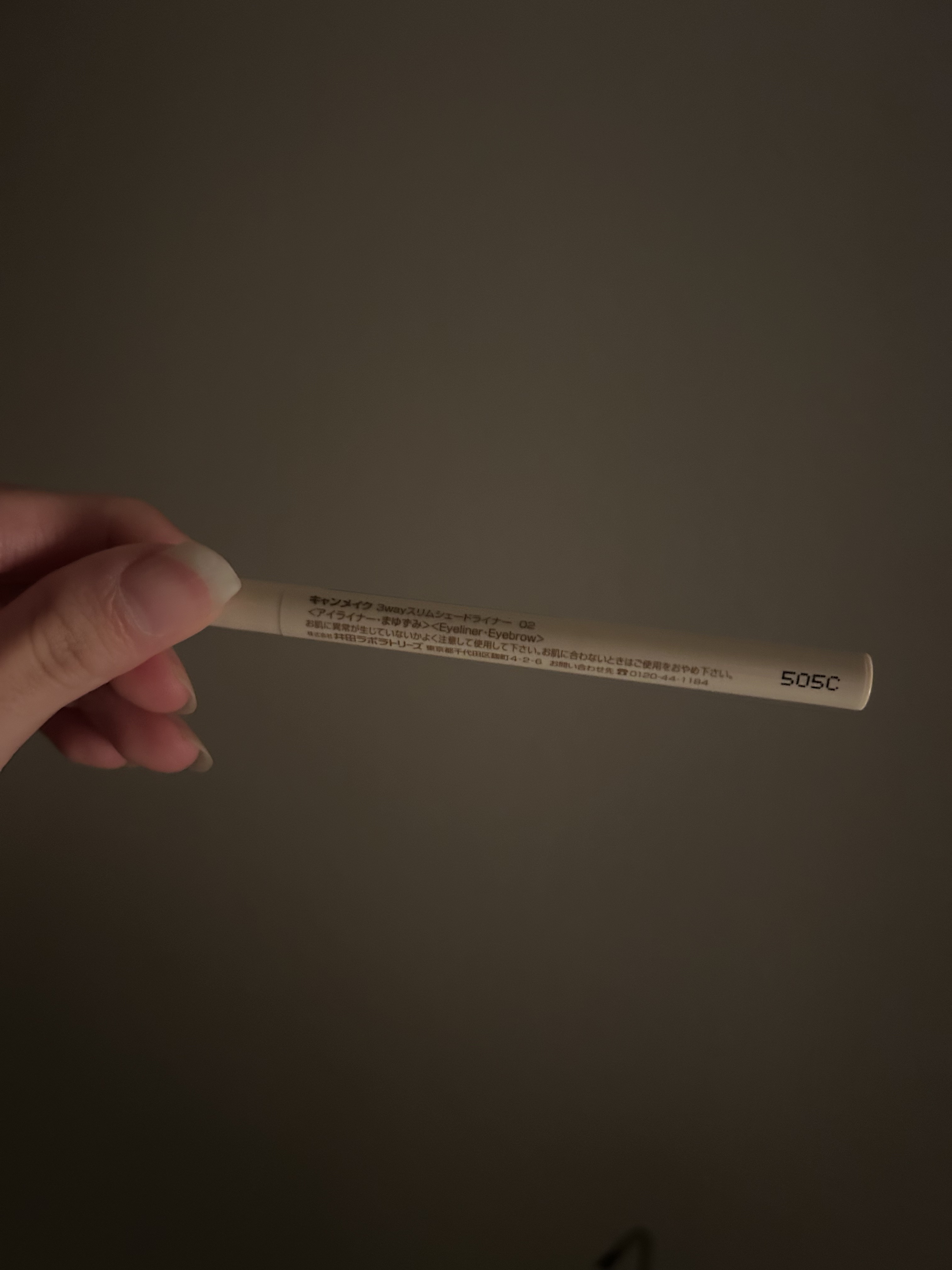 3wayスリムシェードライナー 02 アッシュブラウン/キャンメイク/リキッドアイライナーを使ったクチコミ（2枚目）