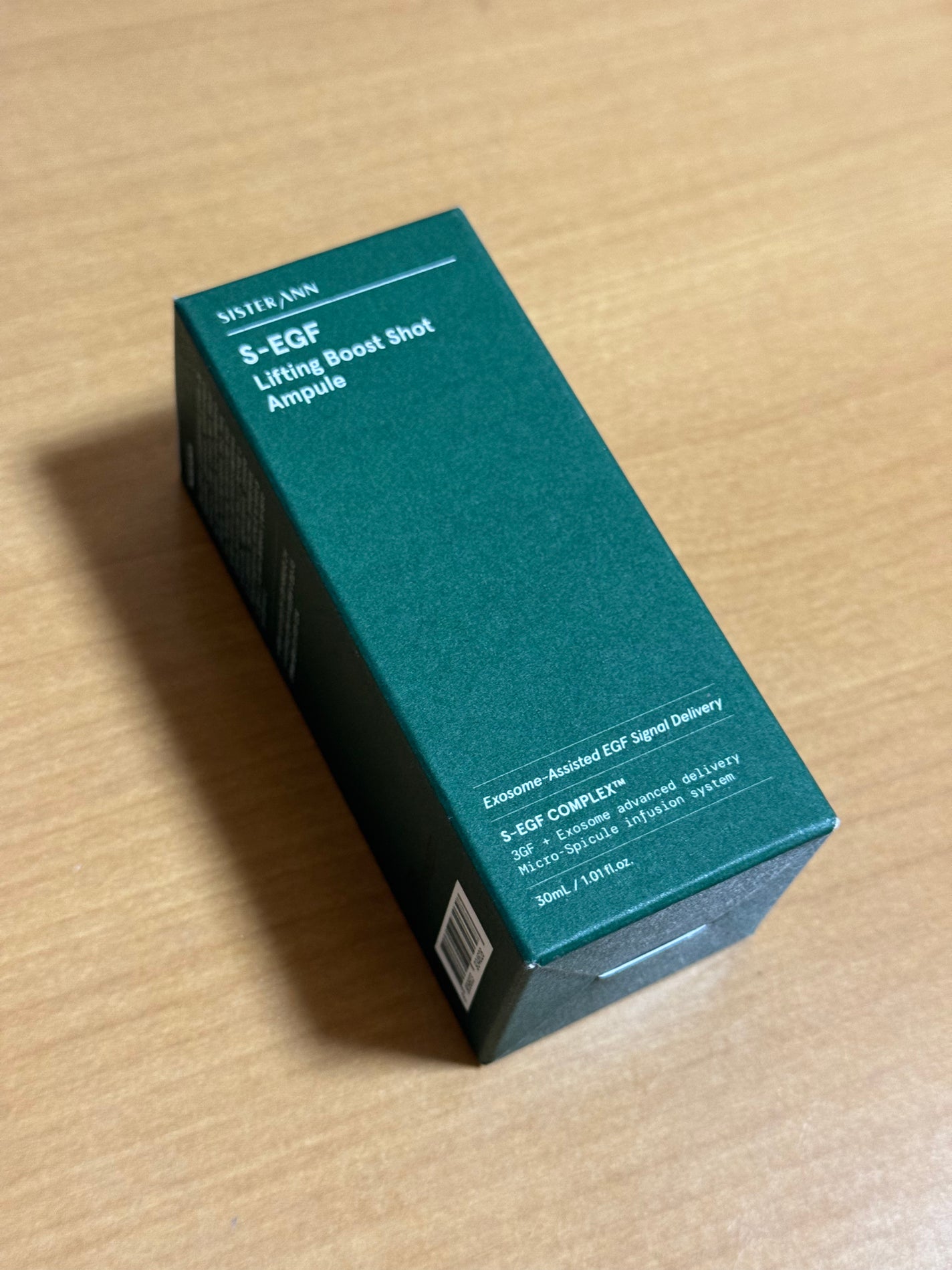 S-EGF エクソソームブーストショット美容液/SISTER ANN/美容液を使ったクチコミ(1枚目)