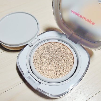 シームレスウェアクッション/wakemake/クッションファンデーションを使ったクチコミ(2枚目)