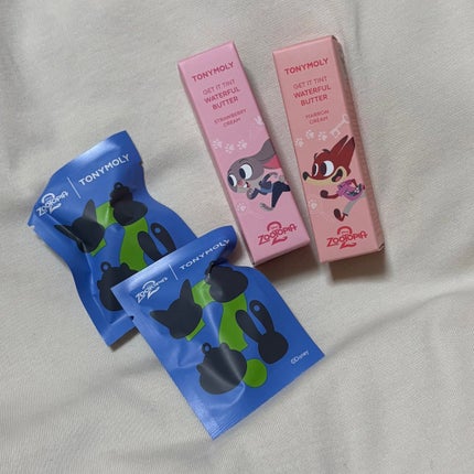 ゲットイットティント ウォーターフルバター/TONYMOLY/リップティントを使ったクチコミ(3枚目)