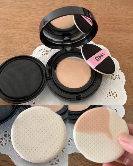 エティナ メッシュエアネス ナチュラルグロウ クッション/ETINNA/クッションファンデーションを使ったクチコミ(3枚目)