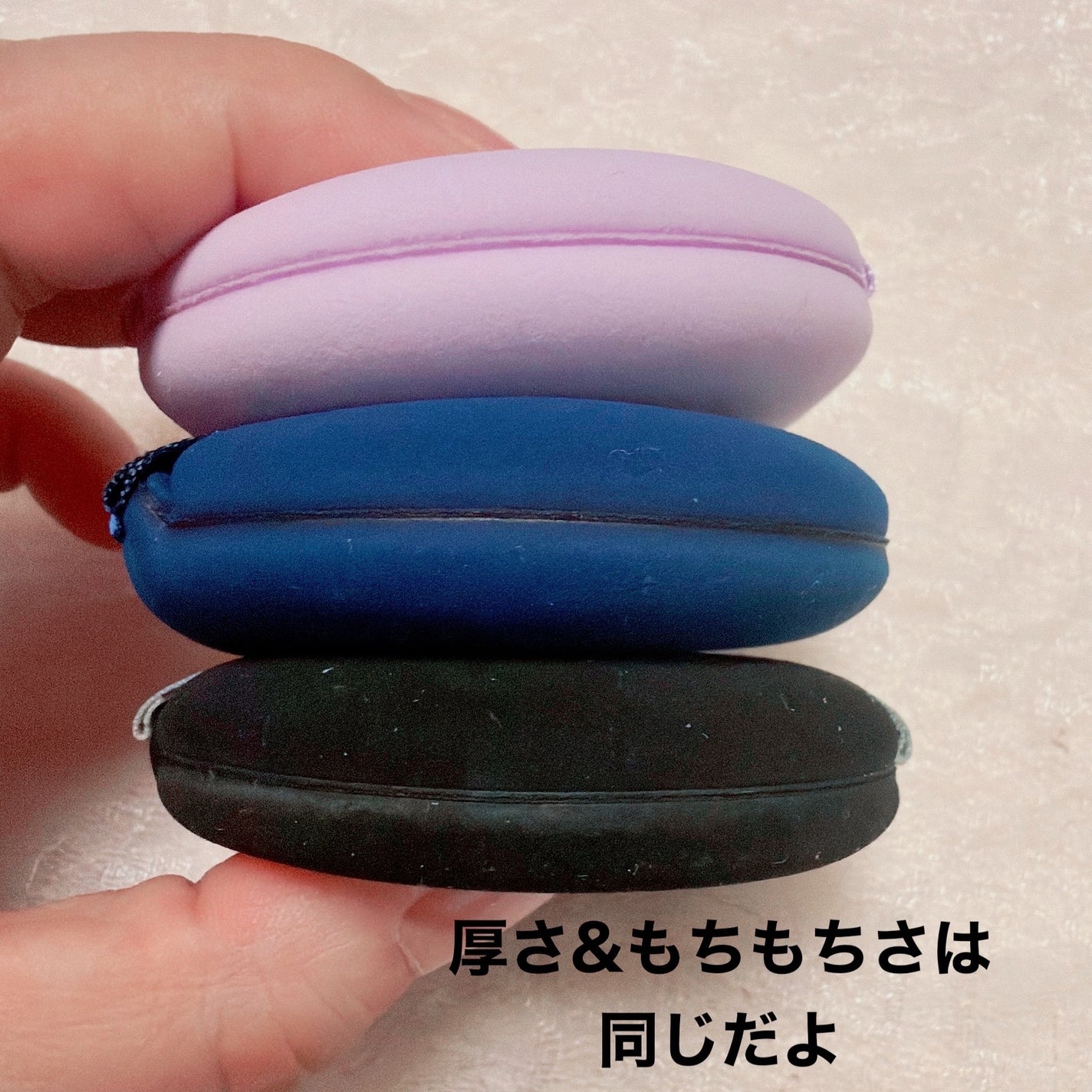 マルチファンデパフ 2P/ロージーローザ/パフ・スポンジを使ったクチコミ(2枚目)