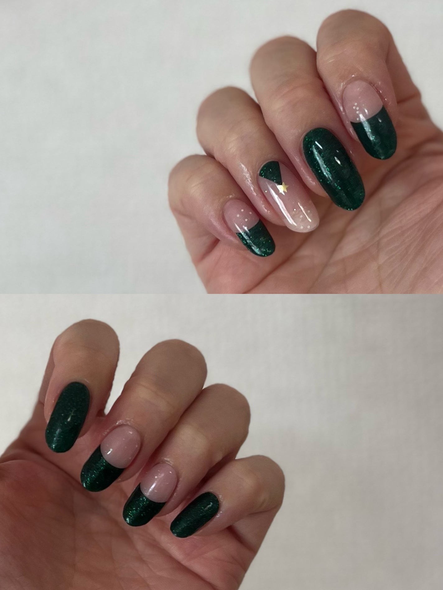 セミキュアジェルネイル(ハンド)/ohora/ネイルシールを使ったクチコミ(3枚目)