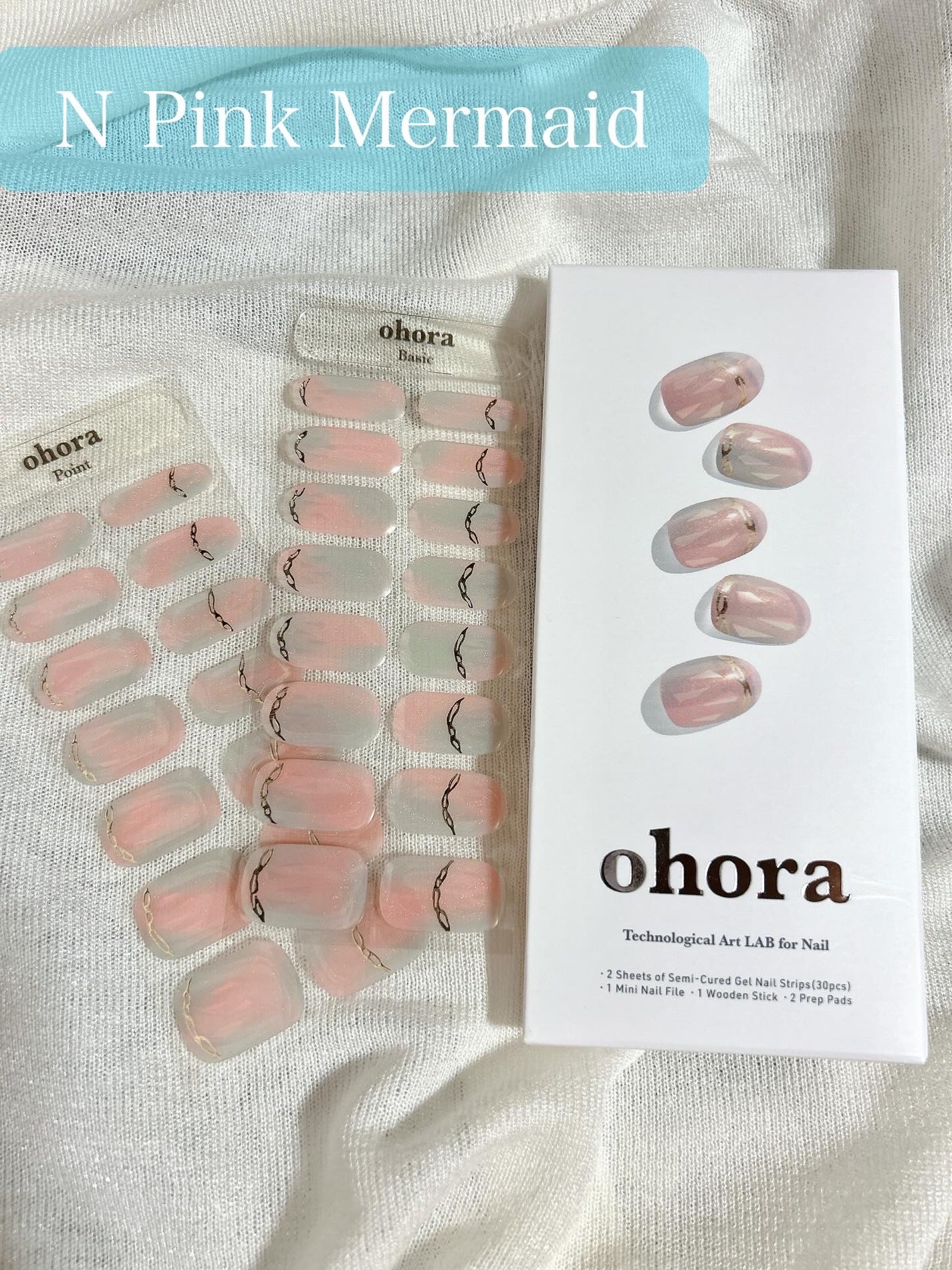 セミキュアジェルネイル(ハンド)/ohora/ネイルシールを使ったクチコミ(6枚目)