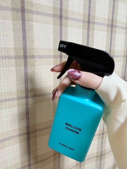 MELLOW CHARM ファブリックミスト エレガントブルーフラワーの香りのクチコミ「こちらはリベルタ様よりご提供いただきました。
◎みずみずしさと上品さを感じられる深呼吸したく.....」(2枚目)