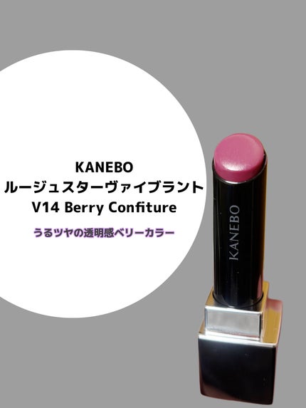 ルージュスターヴァイブラント/KANEBO/口紅を使ったクチコミ(1枚目)