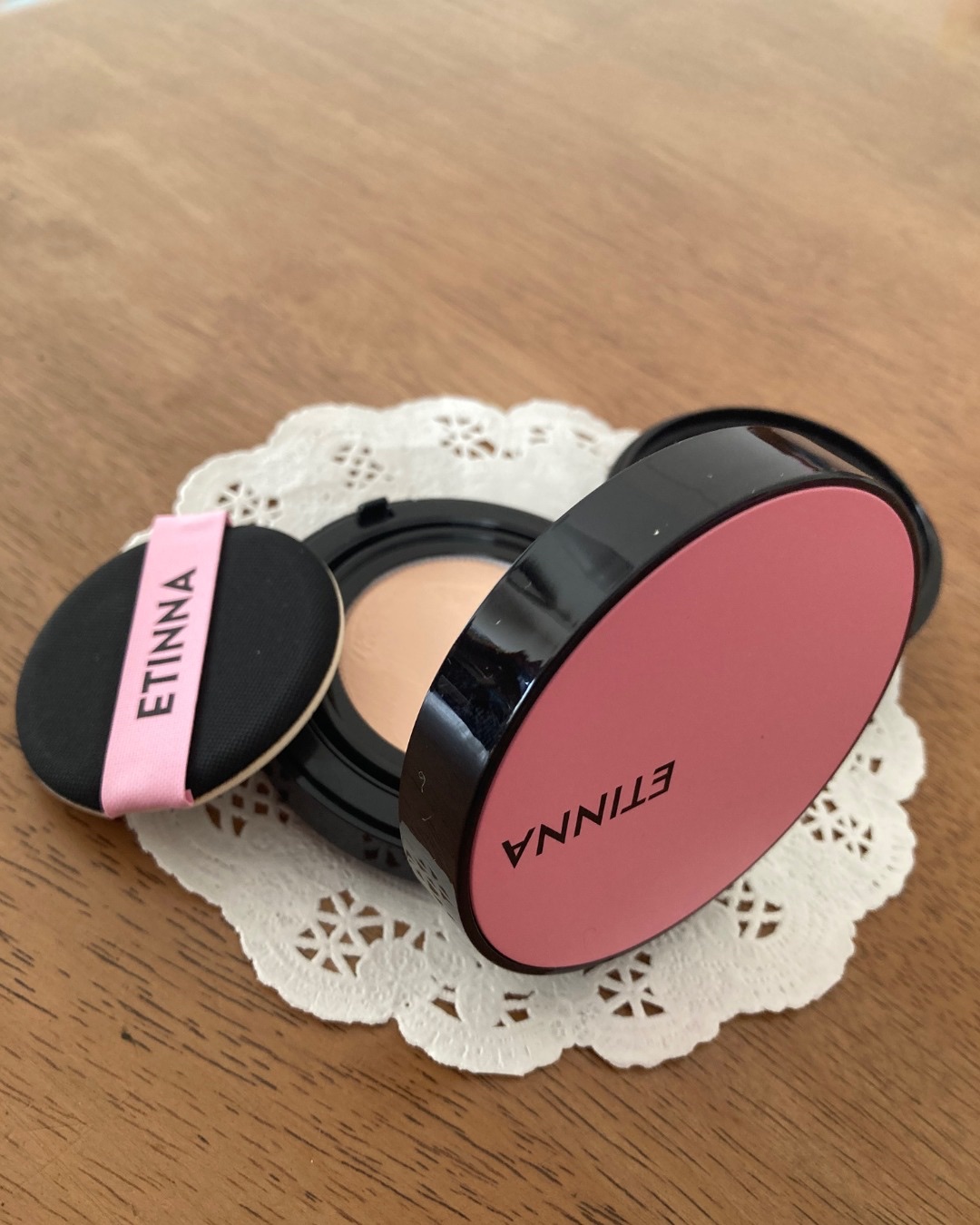 エティナ メッシュエアネス ナチュラルグロウ クッション/ETINNA/クッションファンデーションを使ったクチコミ（2枚目）