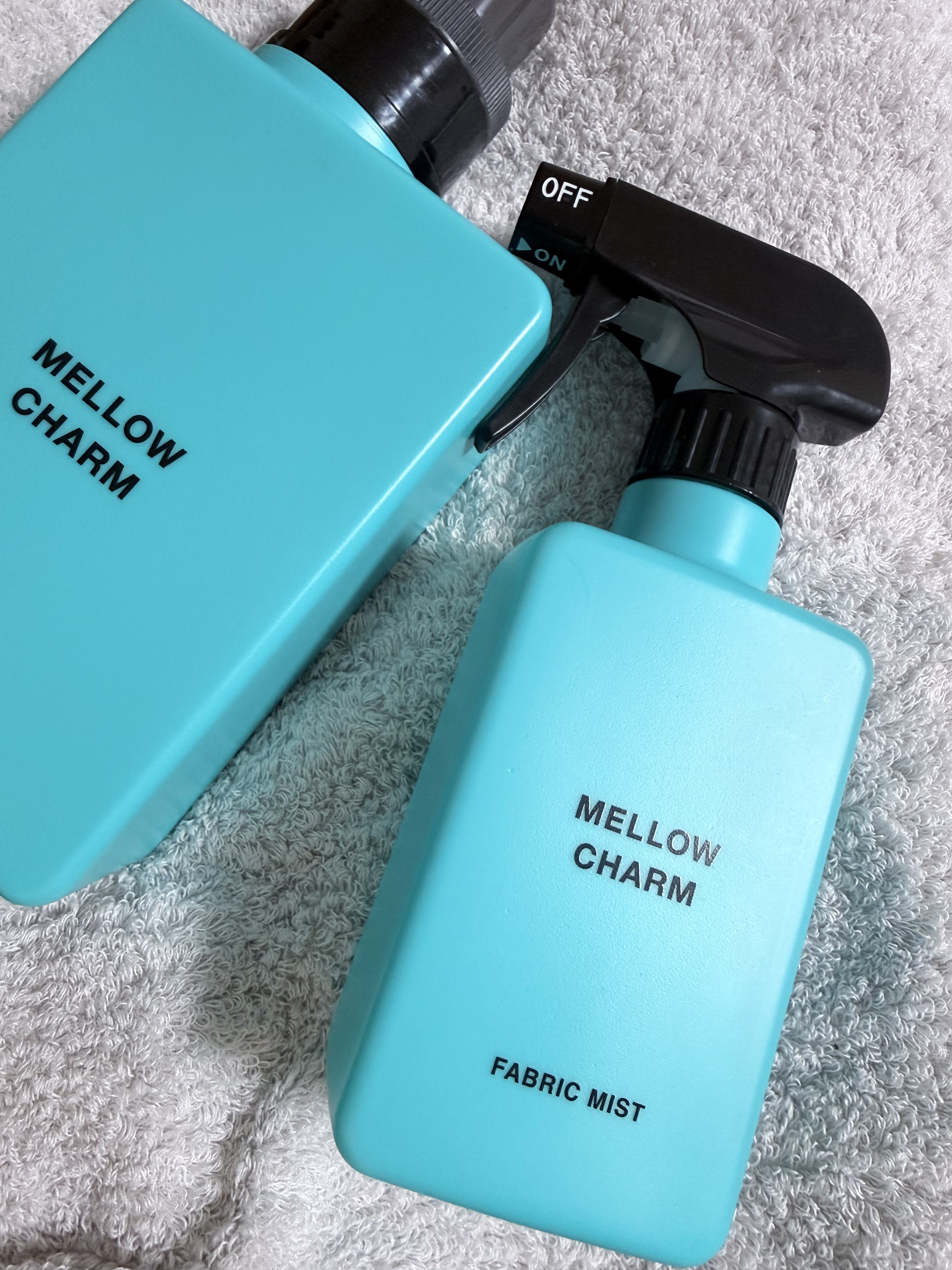 ファブリックミスト エレガントブルーフラワーの香り/MELLOW CHARM/ファブリックミストを使ったクチコミ（3枚目）