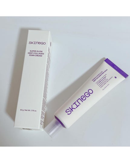 SKINEGO SUPER GLOW DEEP COLLAGEN PDRN CREAM/SKINEGO/フェイスクリームを使ったクチコミ(6枚目)