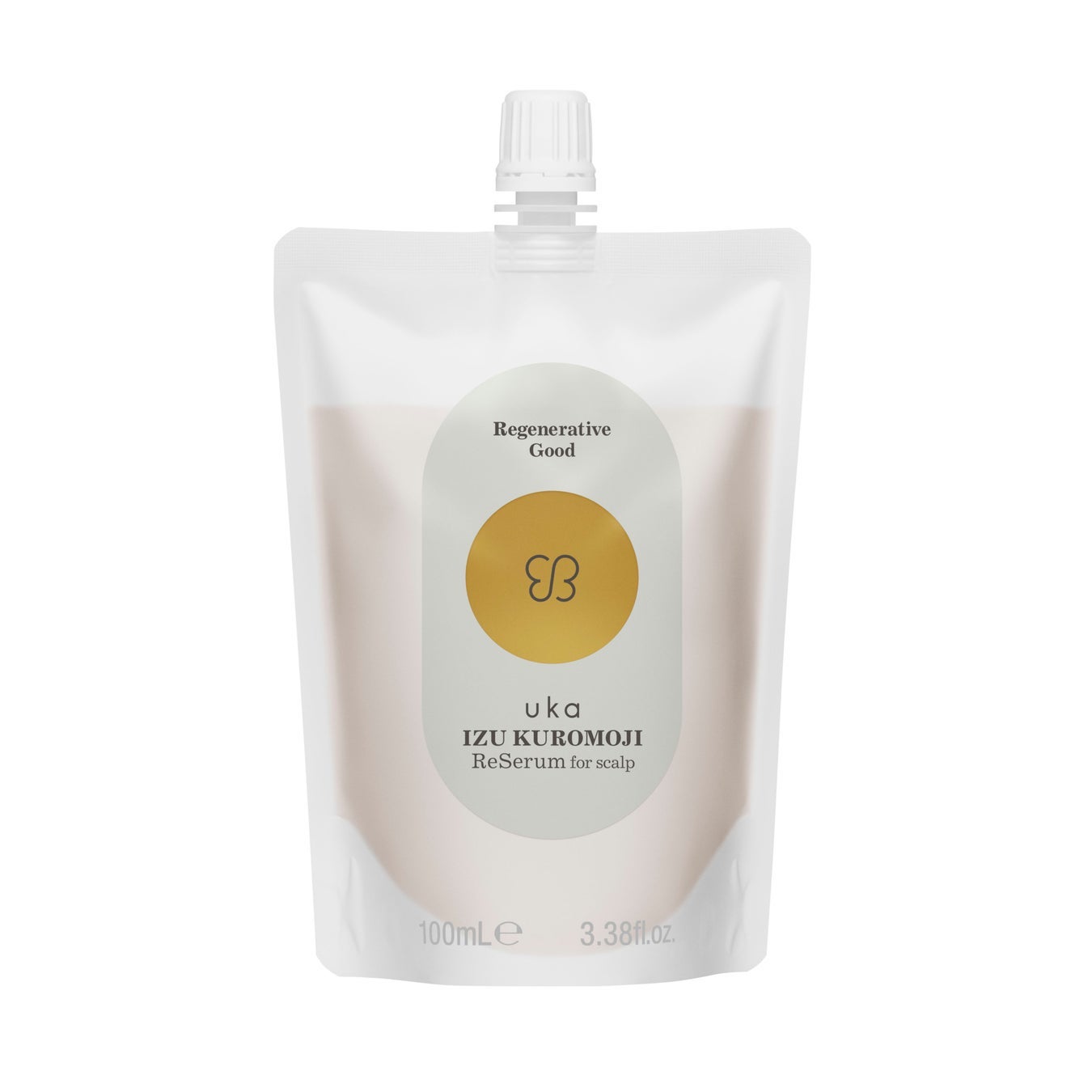 uka IZU KUROMOJI Re Serum for scalp スパウト付きリフィル