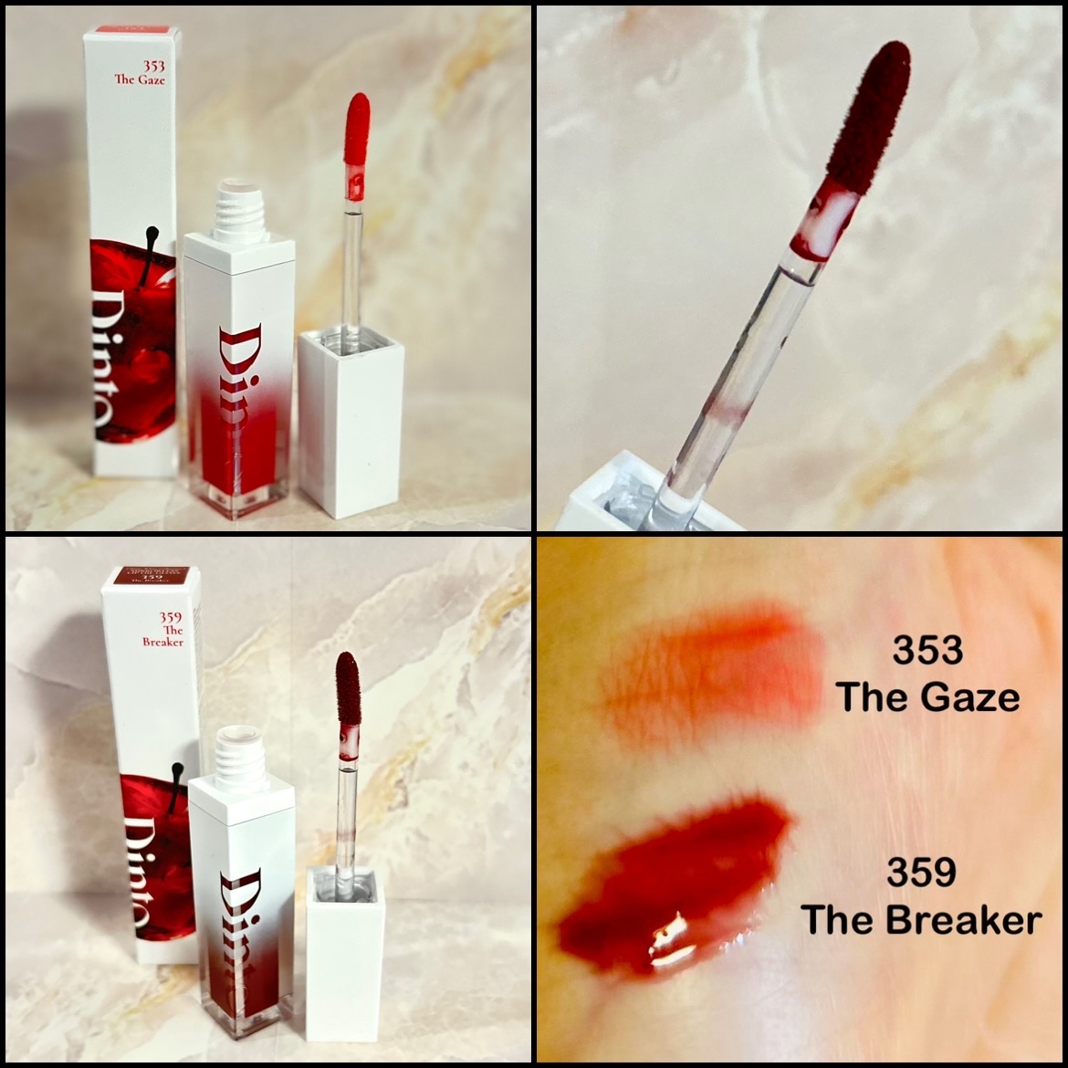 ブラーグロイリップティント/Dinto/リップティントを使ったクチコミ（3枚目）