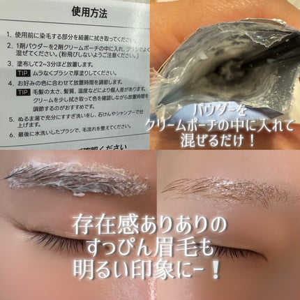 イージーブロウトーンチェンジャー/COSNORI/その他アイブロウを使ったクチコミ(3枚目)