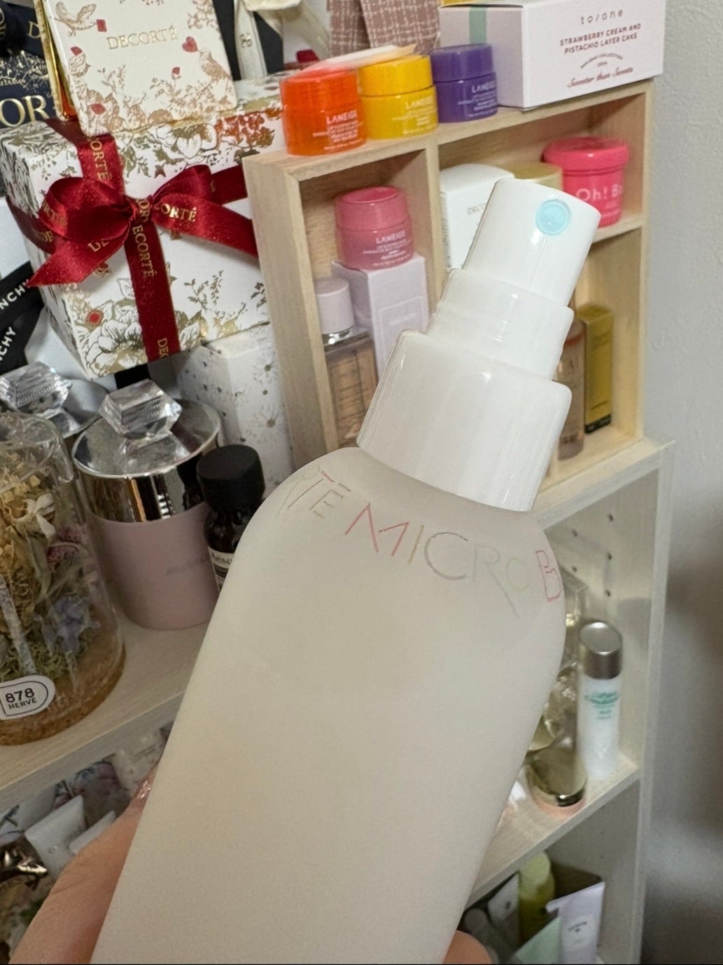 コスメデコルテ 薬用 マイクロバーム ローション ミスト〈薬用化粧液〉【医薬部外品】/DECORTÉ/ミスト状化粧水を使ったクチコミ(1枚目)