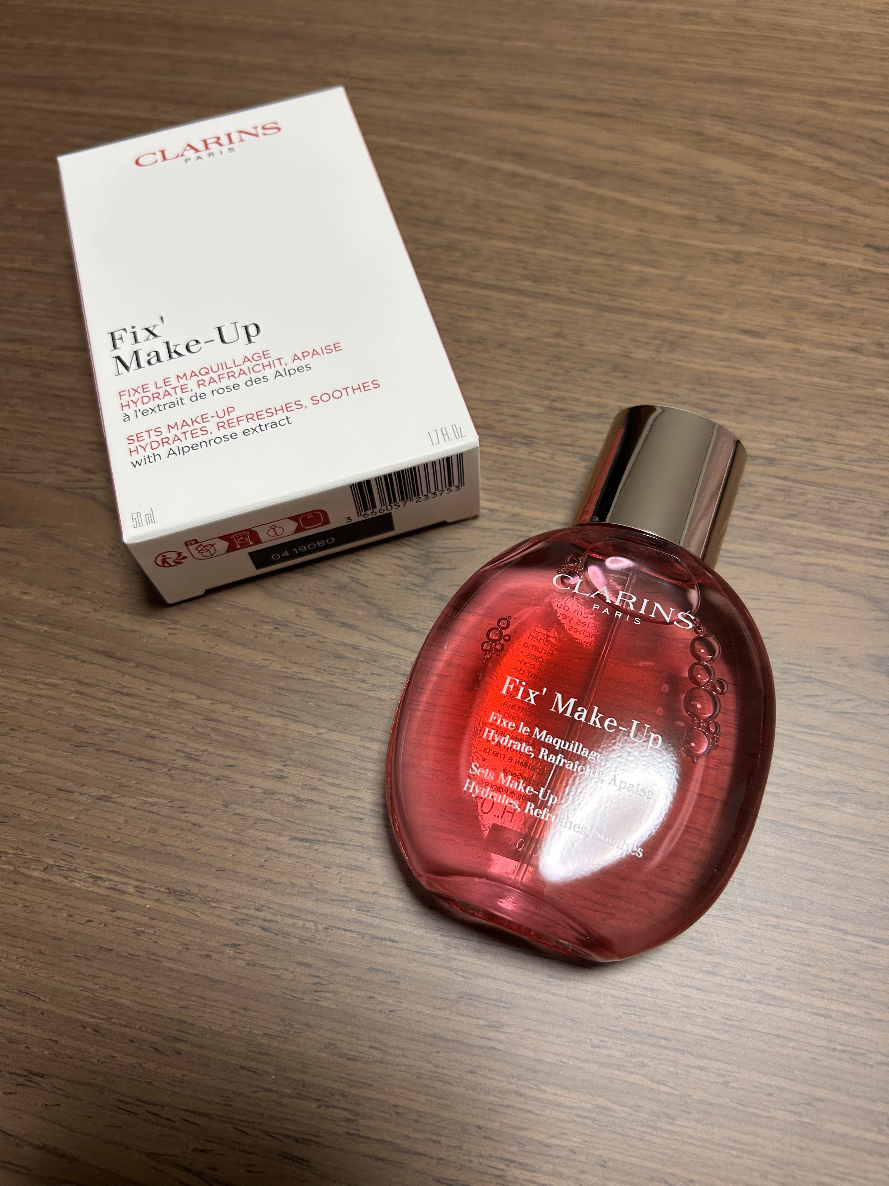 フィックス メイクアップ N/CLARINS/ミスト状化粧水を使ったクチコミ（2枚目）