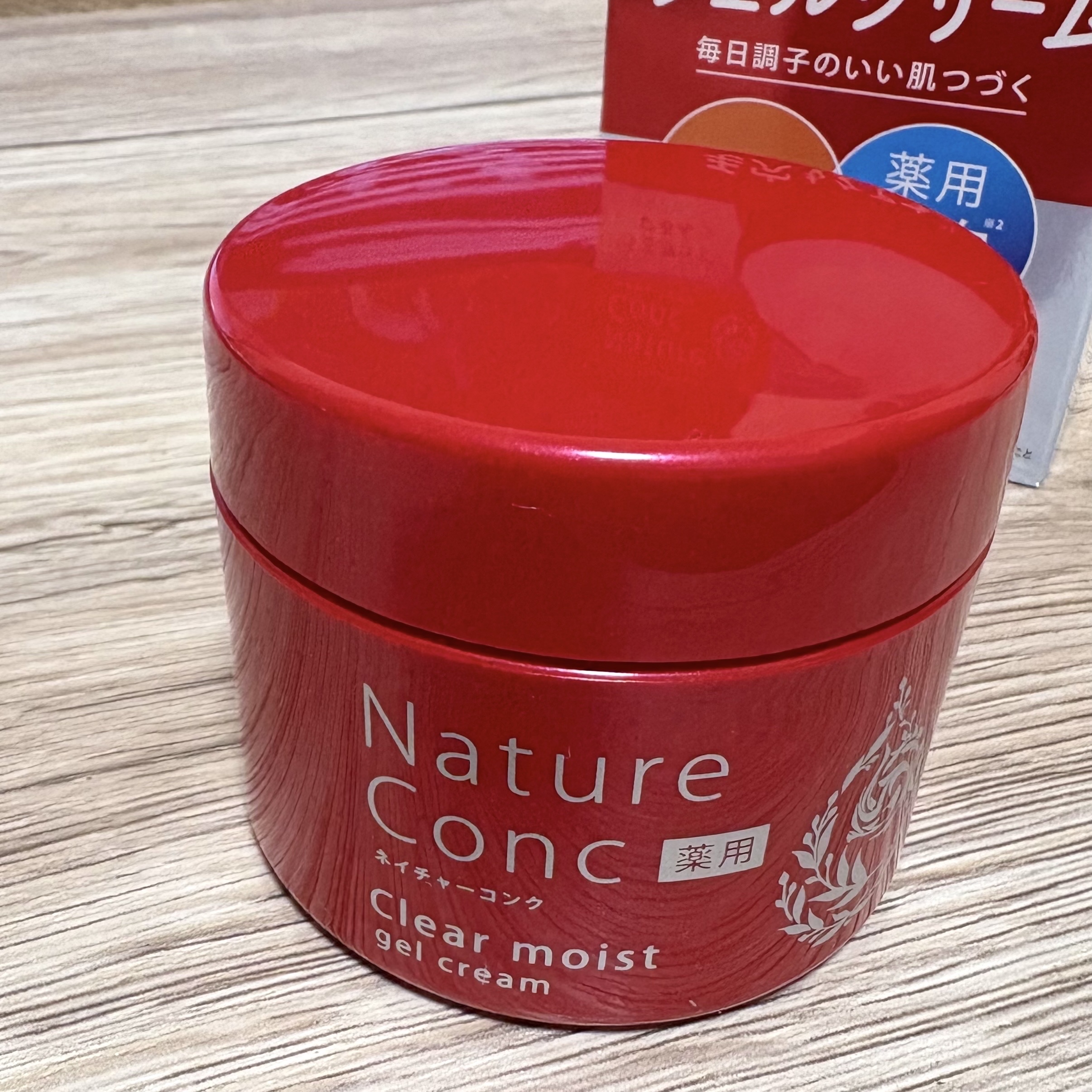 ネイチャーコンク 薬用クリアモイストジェルクリーム/ネイチャーコンク/オールインワン化粧品を使ったクチコミ（3枚目）