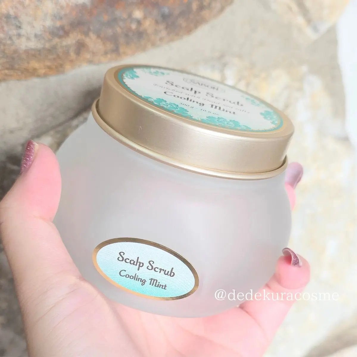 ヘッドスクラブ リフレッシング(ミント)/SABON/ヘッドスクラブを使ったクチコミ(1枚目)