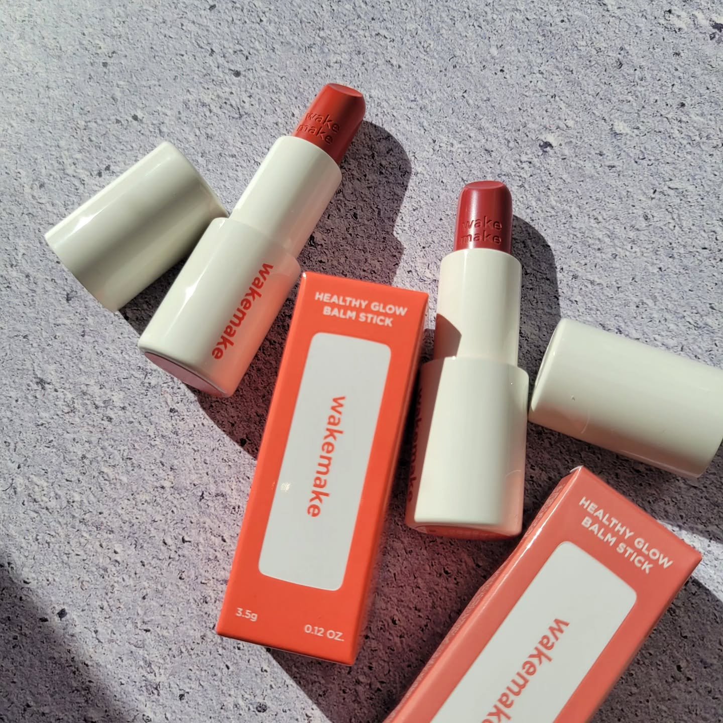 ヘルシーグロウバームスティック/wakemake/口紅を使ったクチコミ（1枚目）