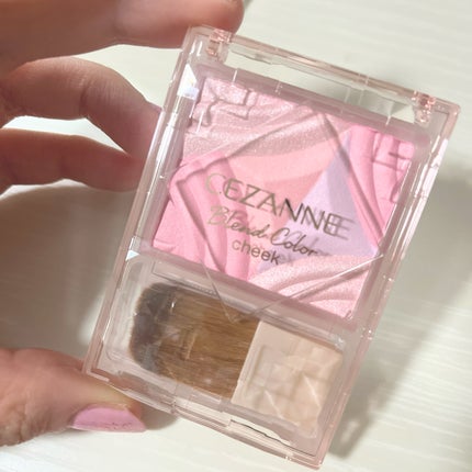 ブレンドカラーチーク/CEZANNE/チークを使ったクチコミ(1枚目)