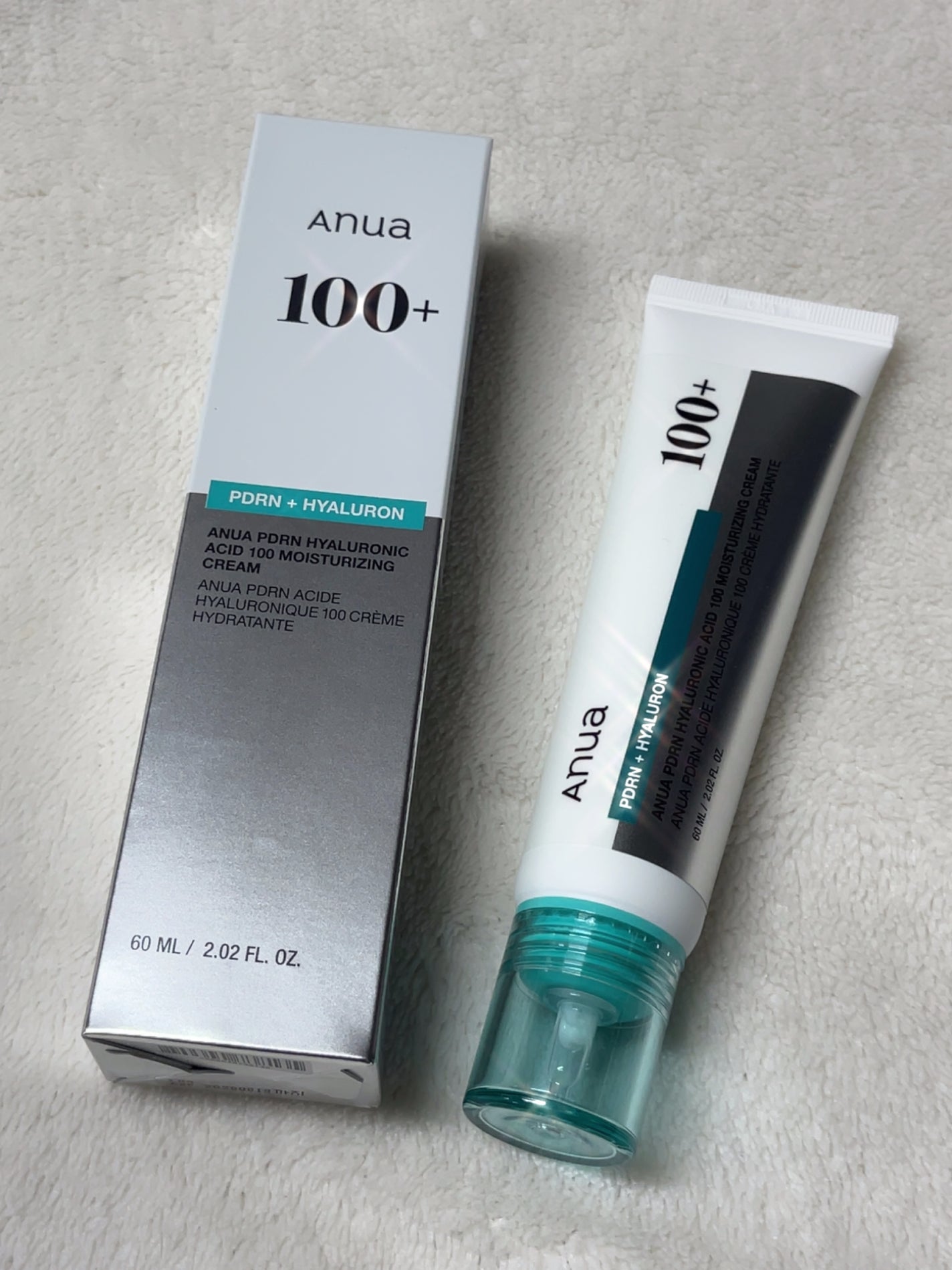 PDRNヒアルロン酸100 モイスチャライジングクリーム/Anua/フェイスクリームを使ったクチコミ(1枚目)